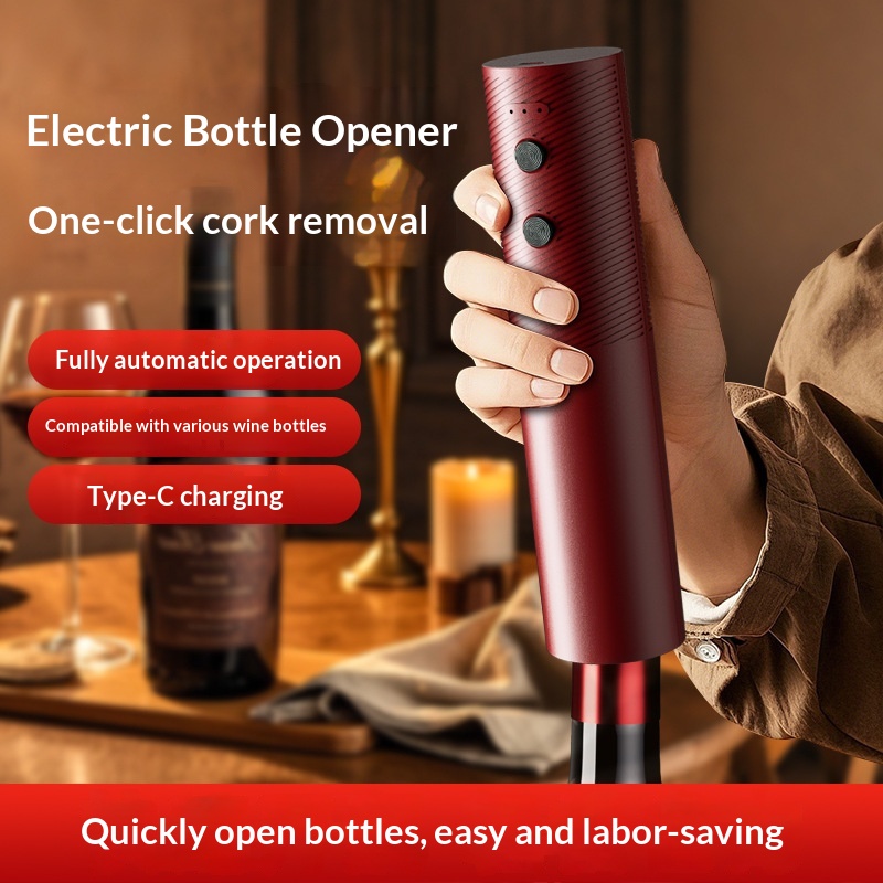 Electric Pallet Jack - Elektrische wijnflesopener Oplaadbare automatische kurkentrekker met