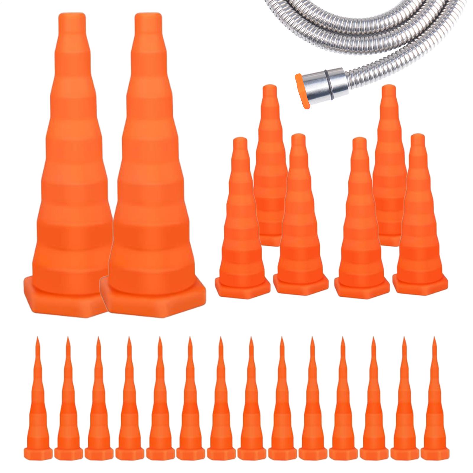 Heavy Equipment Service - 22 stuks hydraulische olieservice rubberen pluggen