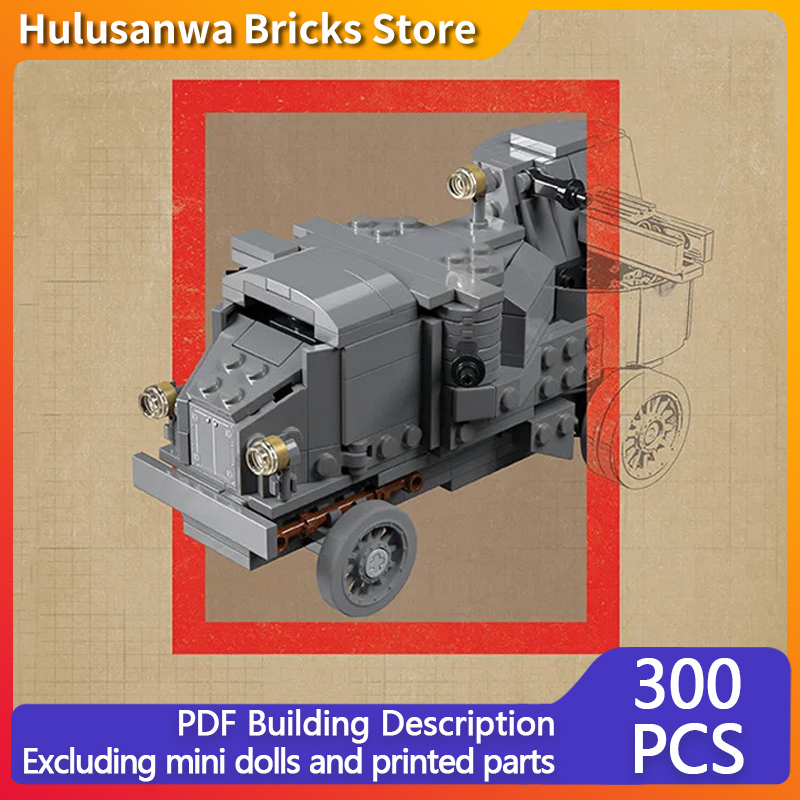 Heavy Equipment Armor - Zware militaire gepantserde auto model MOC