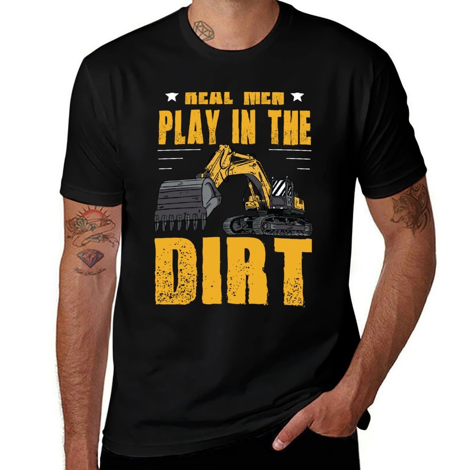 Heavy Equipment Operations - T-shirt voor zwaar transporteursvak, sneldrogend reis-T-shirt