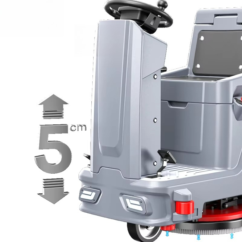 Industrial Floor Scrubber - Elektrische schrobmachines voor buitengebruik, geschikt voor