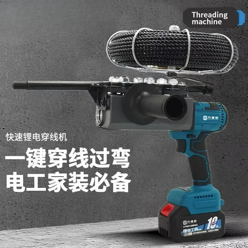Pipe Threading Machine - Draadloze handbediende elektrische draadmachine met automatische