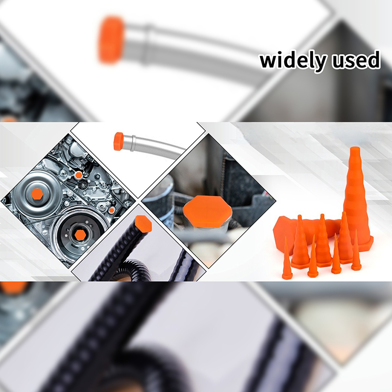 Heavy Equipment Service - 8/11x hydraulische olieservice rubberen pluggen industriële