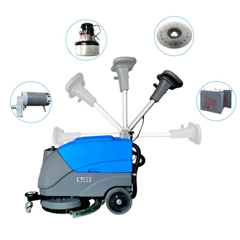 Industrial Floor Scrubber - Industriële machine voor het reinigen van