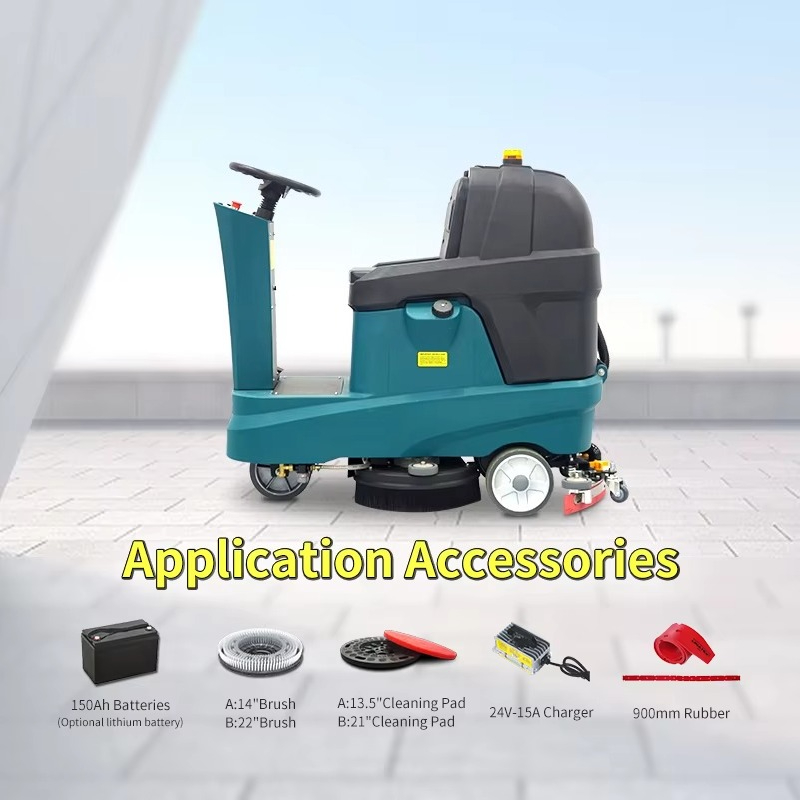 Industriële reinigingsapparatu - Industrial Floor Scrubber recensie en prijs