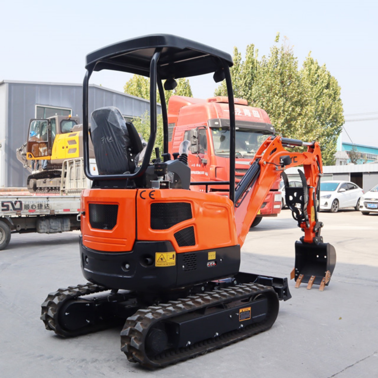 Aanpasbare hydraulische rupsgr - Heavy Equipment Landscaping recensie en prijs