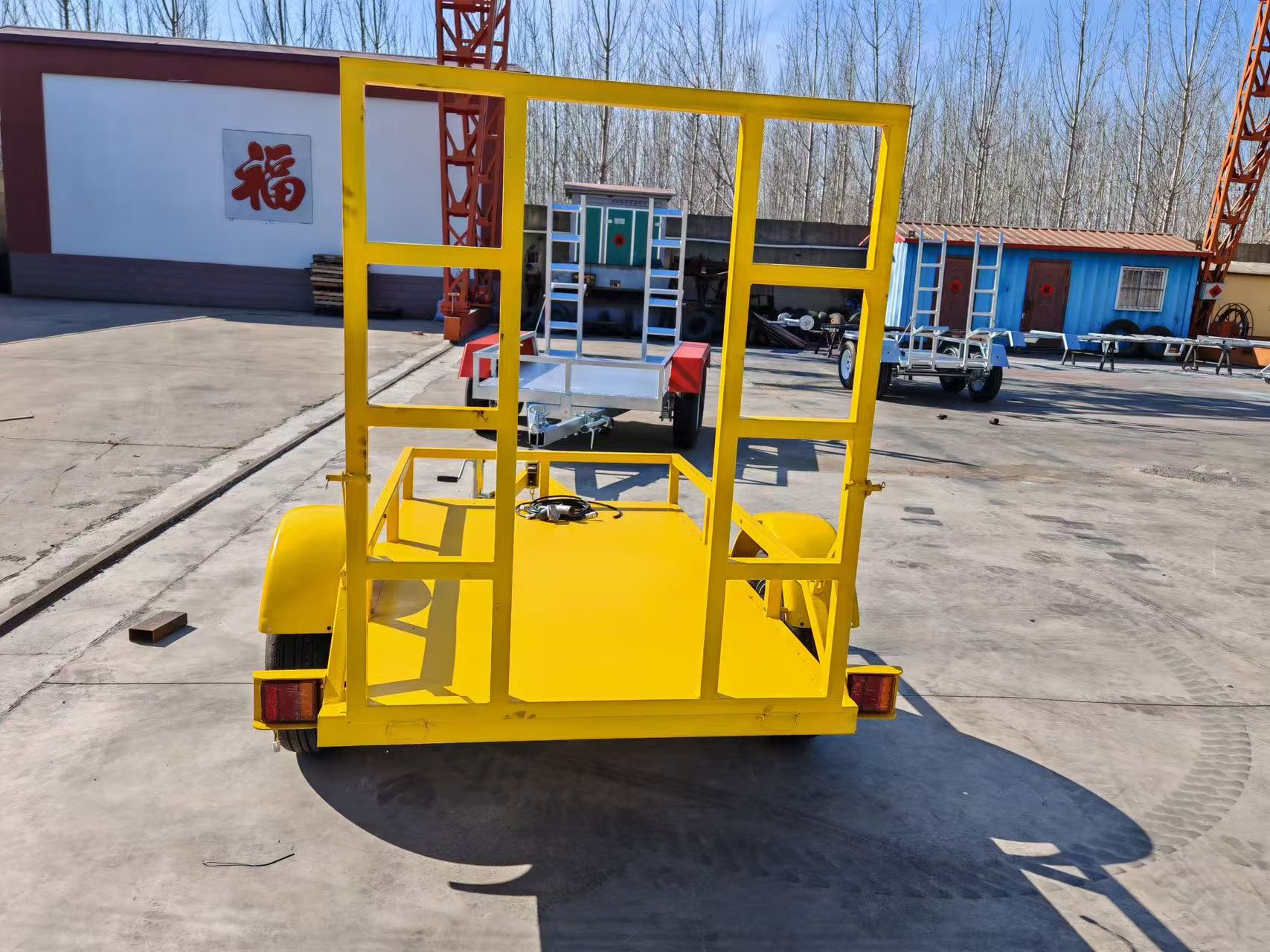 Automotive hydraulische 3-ton  - Heavy Equipment Trailer recensie en prijs