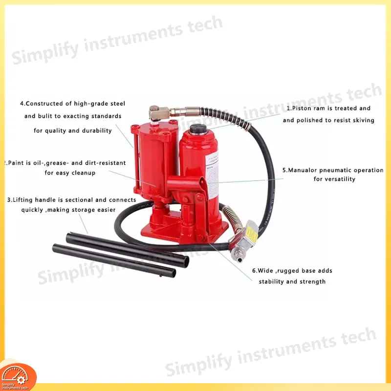 5 Ton Pneumatische Lucht Hydra - Heavy Equipment Jack recensie en prijs