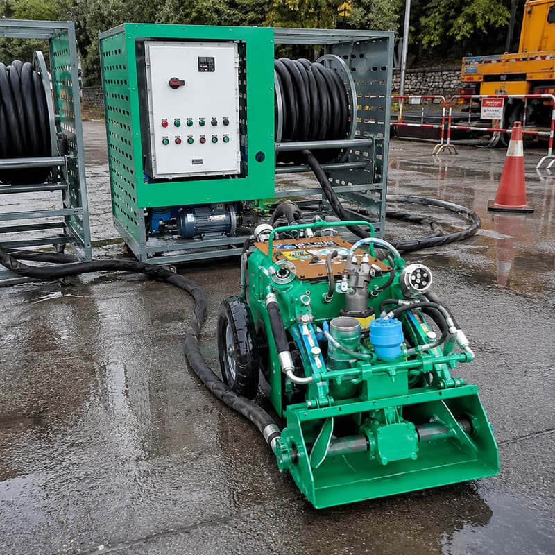 Zware-duty rupsbandreinigingsr - Heavy Equipment Service recensie en prijs