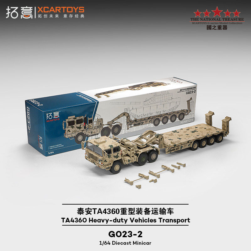 Diecast schaalmodel 1:64 TA436 - Heavy Equipment Armor recensie en prijs
