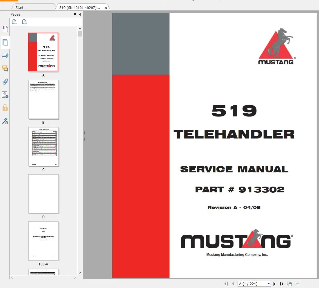 AutoDVD Mustang Machinery Heav - Heavy Equipment Service recensie en prijs