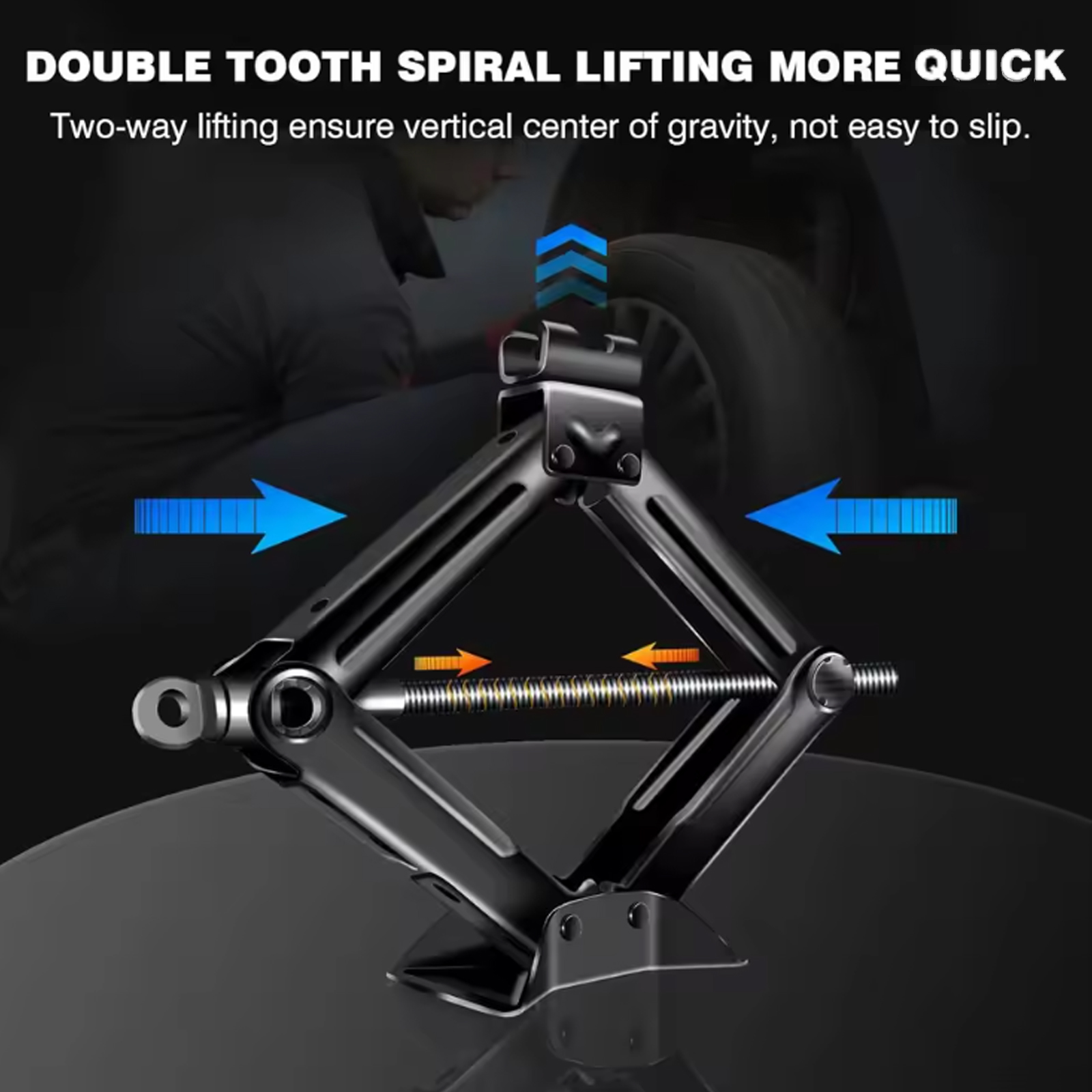 2 Ton (4409 lbs) Schaarhefbrug - Heavy Equipment Jack recensie en prijs